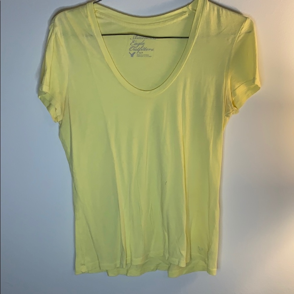 Yellow light weight t shirt